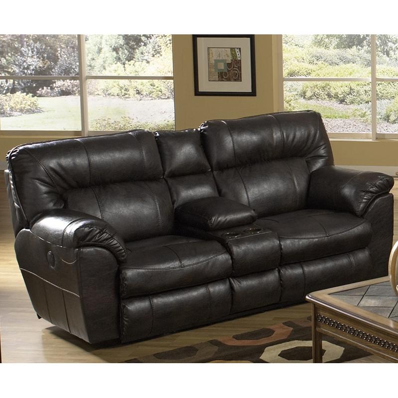  Catnapper Nolan Reclining Bonded Leather Loveseat 4049 1223-29/3023-29 IMAGE 2