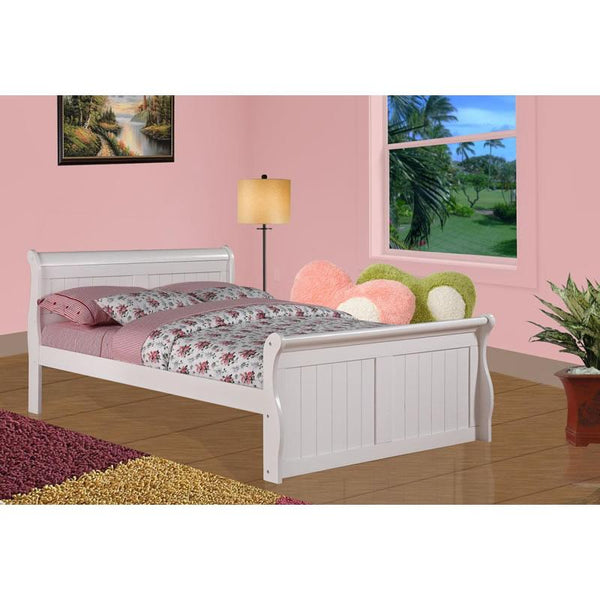 Donco Trading Company Kids Beds Bed 325FW Full Sleigh Bed (W) IMAGE 1