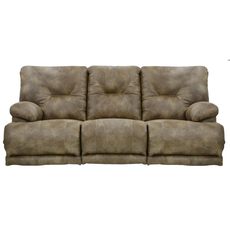 Catnapper Voyager Power Reclining Leather Look Fabric Sofa 64381 1228-49/1328-49 IMAGE 1