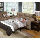  Catnapper Porcini Fabric Queen Sofabed 1766 1983-49/1984-49 IMAGE 1