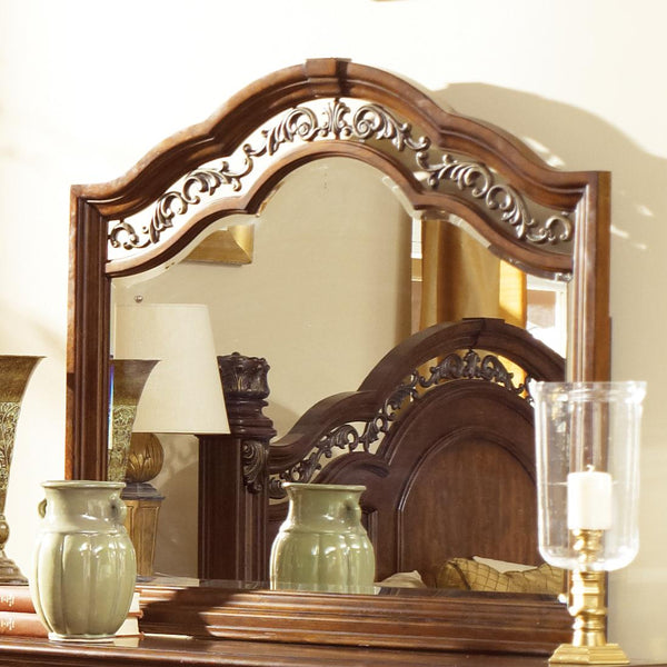 Liberty Furniture Industries Inc. Messina Estates Arched Dresser Mirror 737-BR51 IMAGE 1