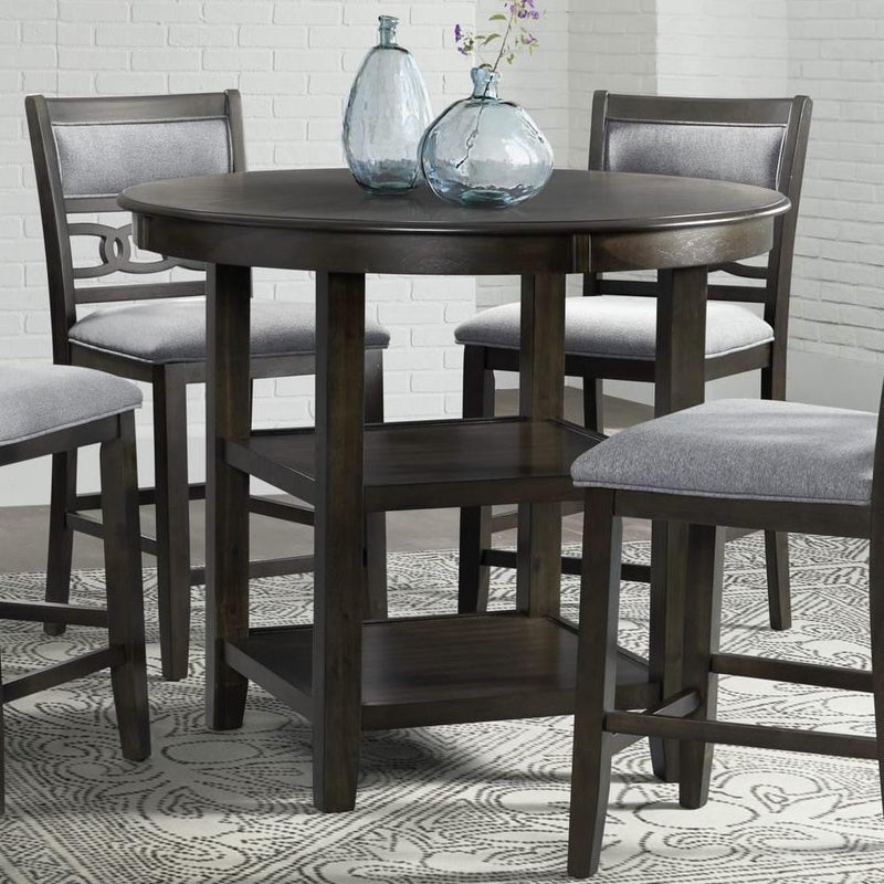  Elements International Amherst 5 pc Counter Height Dining Set IMAGE 3
