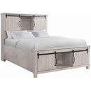  Elements International Scott SC6 7 pc Queen Platform Bedroom Set IMAGE 2