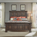  Liberty Furniture Industries Inc. Big Valley 361-BR-KPBDM 5 pc King Panel Bedroom Set IMAGE 2