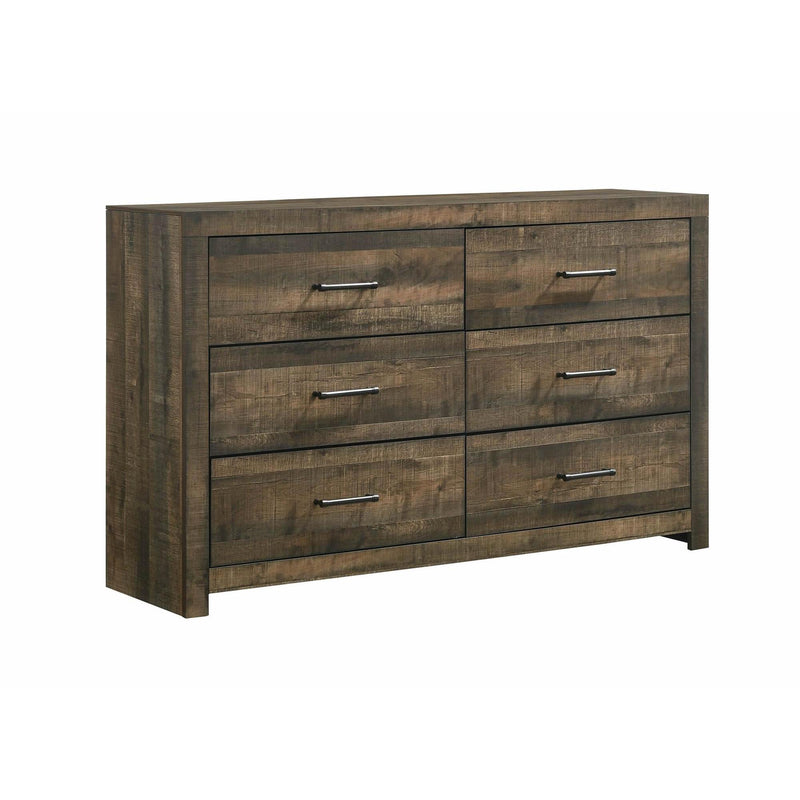  Elements International Bailey BY500 6 pc Queen Bookcase Bedroom Set IMAGE 3
