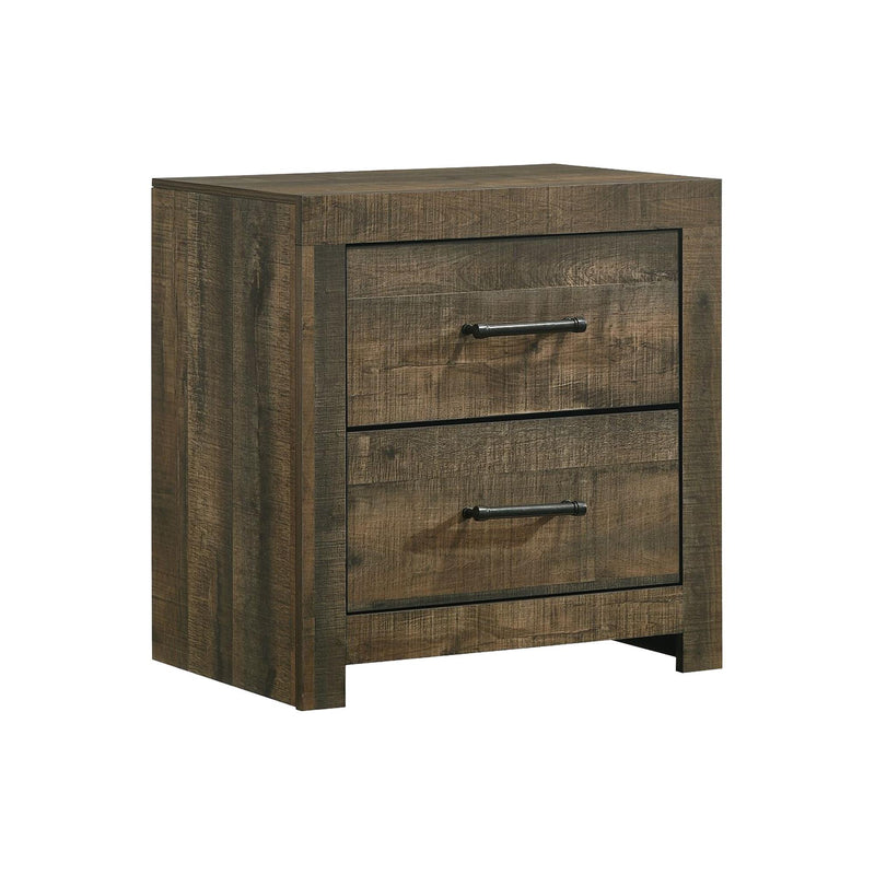  Elements International Bailey BY500 6 pc Queen Bookcase Bedroom Set IMAGE 4