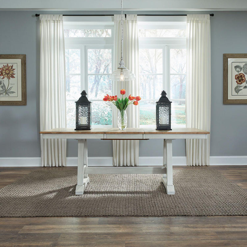 Liberty Furniture Industries Inc. Lindsey Farm 62WH-CD-6TRS 6 pc Dining Set IMAGE 3