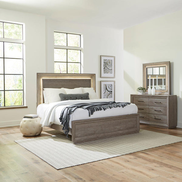  Liberty Furniture Industries Inc. Horizons 272-BR-QPBDM 5 pc Queen Panel Bedroom Set IMAGE 1