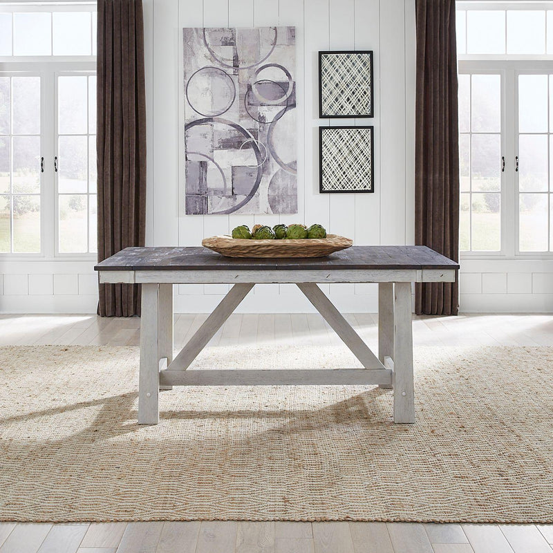 Liberty Furniture Industries Inc. Farmhouse 139WH-CD-O5TRS 5 pc Dining Set IMAGE 2