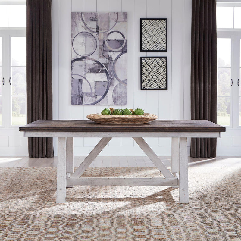  Liberty Furniture Industries Inc. Farmhouse 139WH-CD-7TRS 7 pc Dining Set IMAGE 2