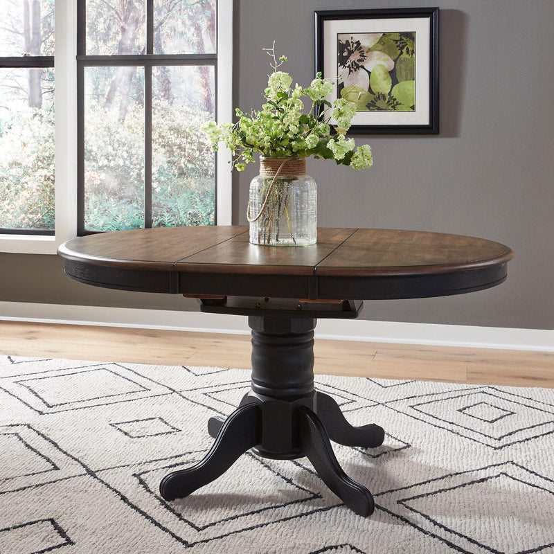  Liberty Furniture Industries Inc. Carolina Crossing 186B-CD-5PDS 5 pc Dining Set IMAGE 2