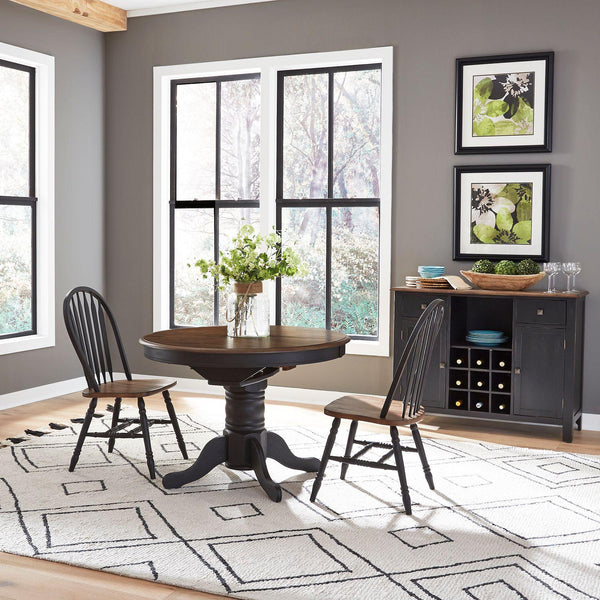  Liberty Furniture Industries Inc. Carolina Crossing 186B-CD-3ROS 3 pc Dining Set IMAGE 1