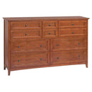 Whittier Wood McKenzie 10-Drawer Dresser 1183AFGAC IMAGE 1