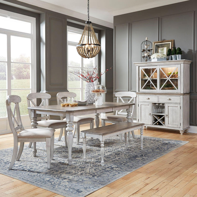  Liberty Furniture Industries Inc. Ocean Isle 303W-CD-6RTS 6 pc Dining Set IMAGE 1