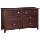  Whittier Wood McKenzie 8-Drawer Dresser 1131AFCAF IMAGE 1
