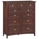  Whittier Wood McKenzie 11-Drawer Chest 1181AFCAF IMAGE 1