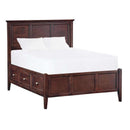  Whittier Wood McKenzie Full Bed with Storage 1306AFCAF IMAGE 1