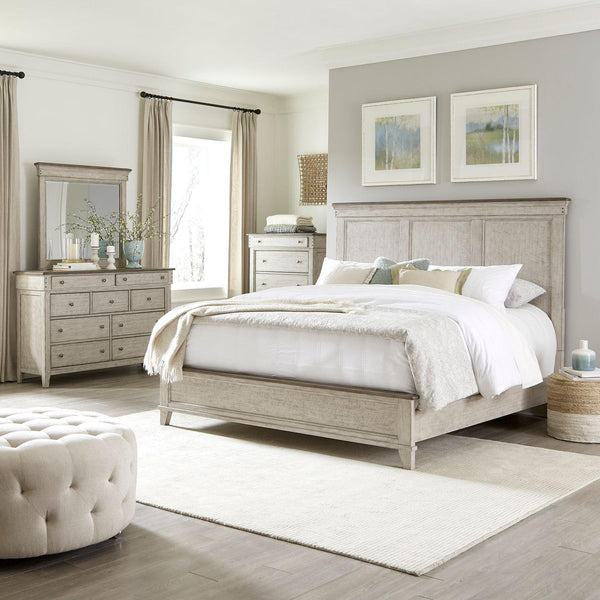  Liberty Furniture Industries Inc. Ivy Hollow 457-BR-KSBDMC 6 pc King Storage Bedroom Set IMAGE 1