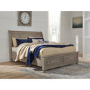  Signature Design by Ashley Lettner B733 8 pc Queen Sleigh Storage Bedroom Set IMAGE 2