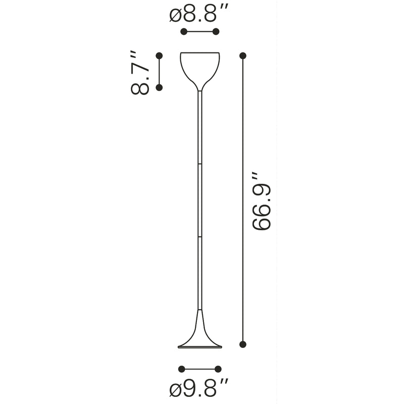 Zuo Neutrino Floorstanding Lamp 50013 IMAGE 3