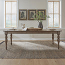  Liberty Furniture Industries Inc. Americana Farmhouse 615-DR-O6LTS 6 pc Dining Set IMAGE 2