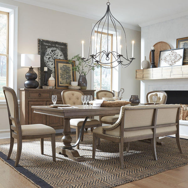 Liberty Furniture Industries Inc. Americana Farmhouse 615-DR-O6TRS 6 pc Dining Set IMAGE 1