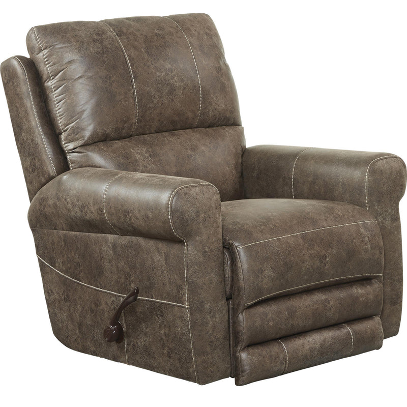 Catnapper Maddie Swivel Glider Leather Look Fabric Recliner 4753-5 1304-56/3304-56 IMAGE 1