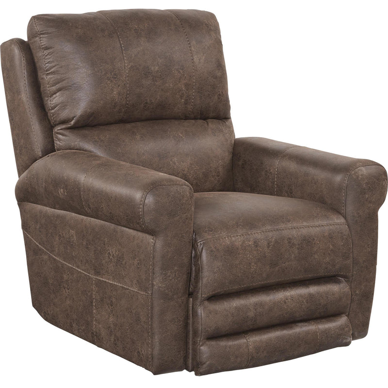 Catnapper Maddie Swivel Glider Leather Look Fabric Recliner 4753-5 1304-59/3304-59 IMAGE 1