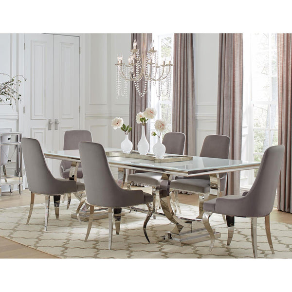 Coaster Furniture Antoine 108811-S7G 7 pc Dining Set IMAGE 1