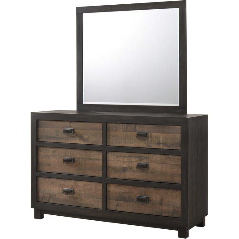  Elements International Harlington HG100 7 pc King Panel Bedroom Set IMAGE 3