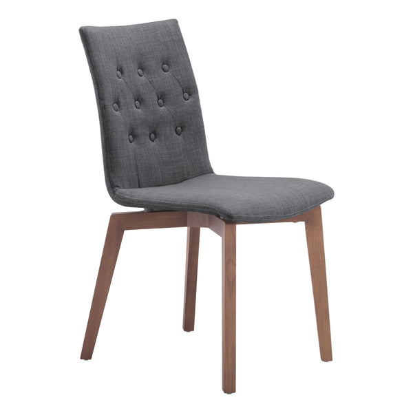 Zuo Orebro 100071 Dining Chair - Graphite IMAGE 1