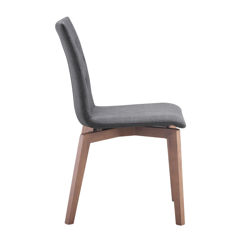 Zuo Orebro 100071 Dining Chair - Graphite IMAGE 2