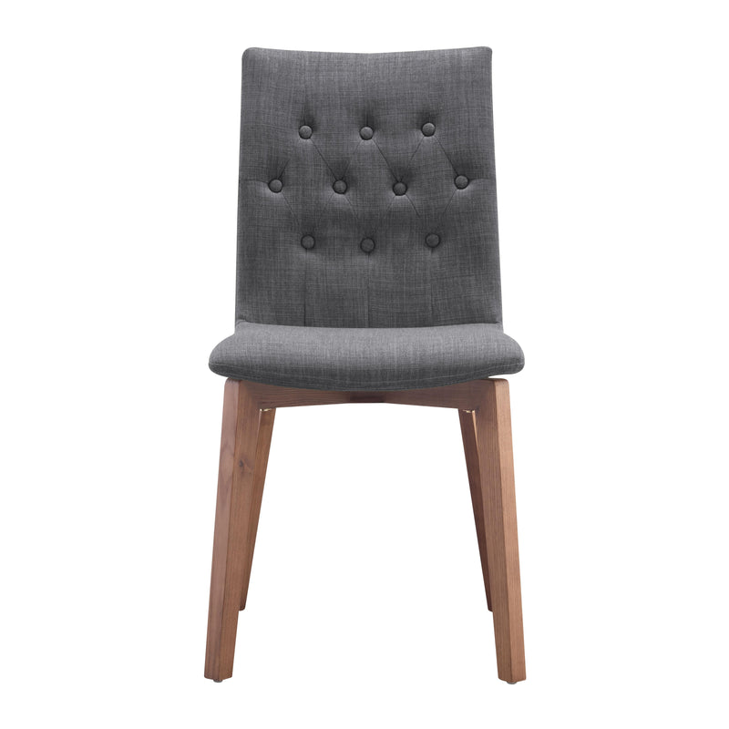 Zuo Orebro 100071 Dining Chair - Graphite IMAGE 3