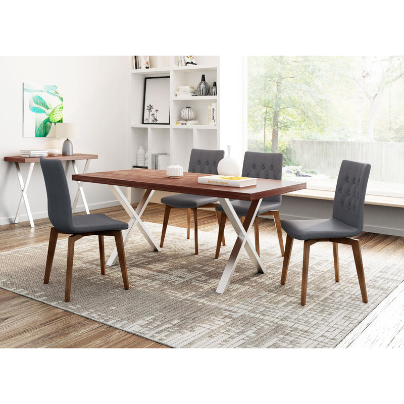 Zuo Orebro 100071 Dining Chair - Graphite IMAGE 7