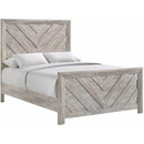  Elements International Ellen EL700 7 pc Full Panel Bedroom Set IMAGE 2