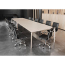  Zuo Lider Plus 215218 Armless Office Chair - Black IMAGE 8