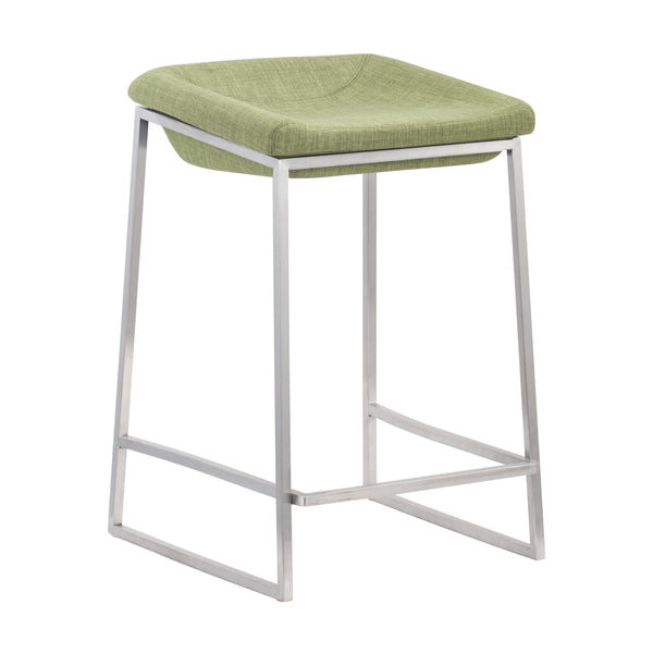 Zuo Lids 300036 Counter Stool - Green IMAGE 1