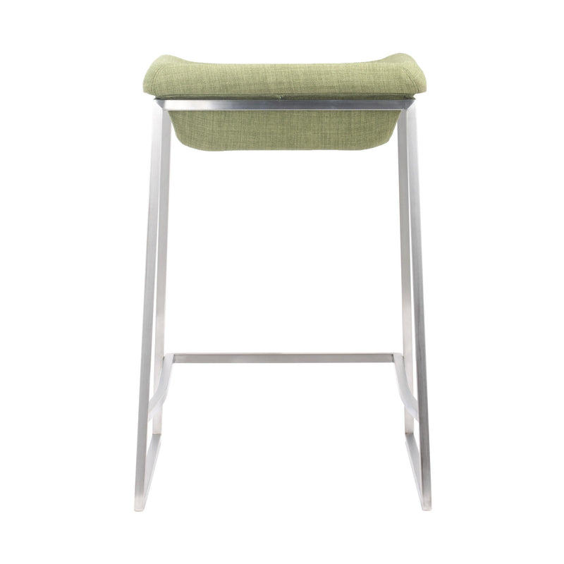 Zuo Lids 300036 Counter Stool - Green IMAGE 4