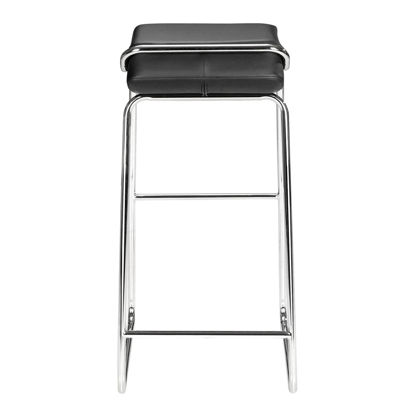 Zuo Wedge 300041 Barstool - Black IMAGE 4