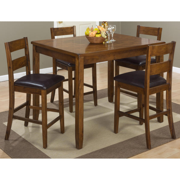 Jofran Plantation 5 pc Counter Height Dinette 592 IMAGE 1
