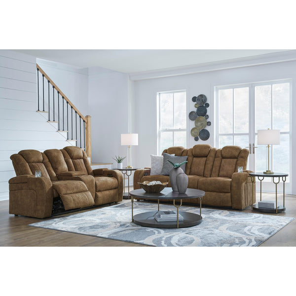 Signature Design by Ashley Wolfridge 60703U1 2 pc Power Reclining Living Room Set IMAGE 1