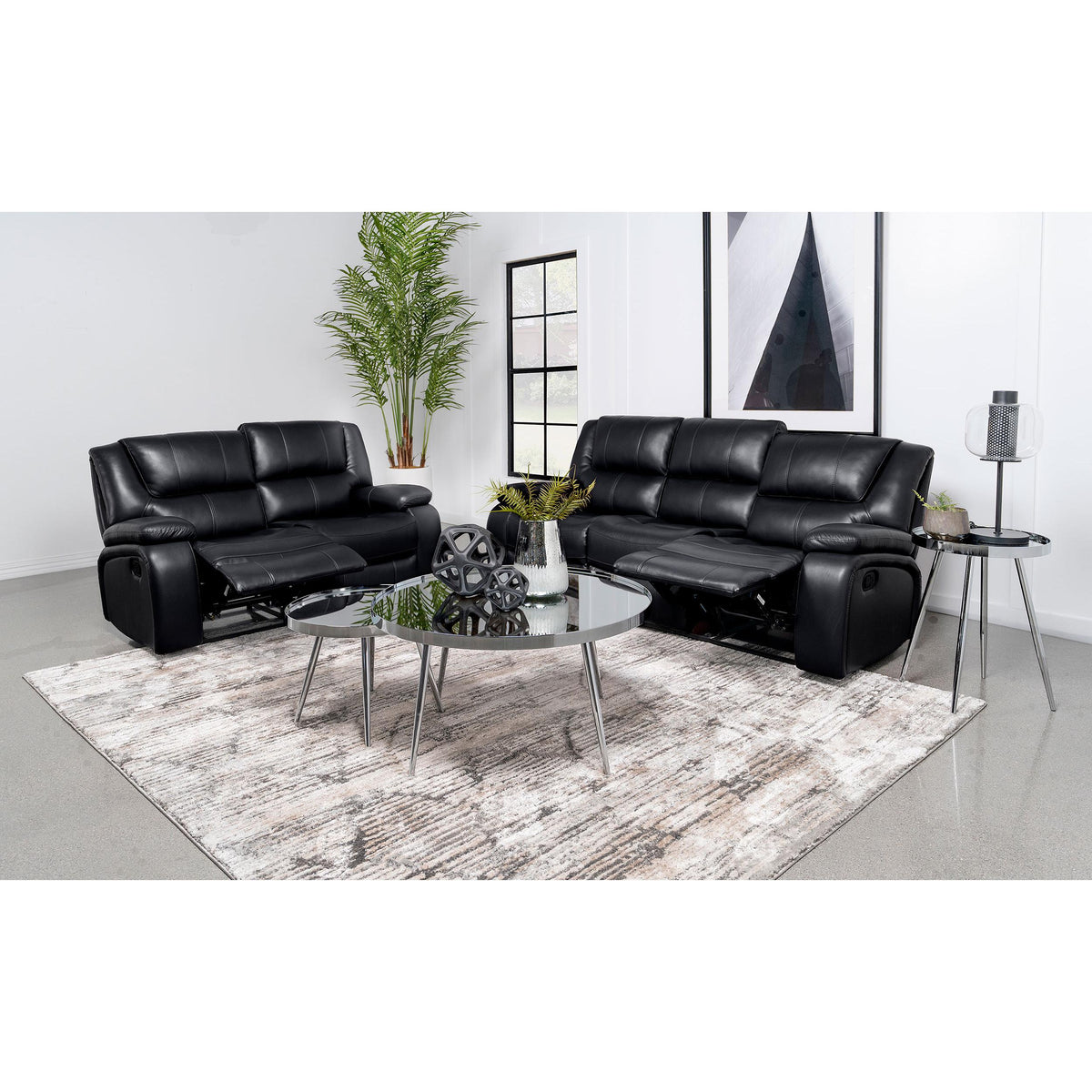 Coaster Furniture Camila 610244-S2 2 pc Reclining Living Room Set