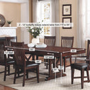 Winners Only Square Java Dining Table with Trestle Base DJ14094 IMAGE 2