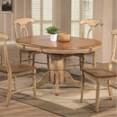 Winners Only Round Quails Run Dining Table with Pedestal Base DQ14257W IMAGE 1