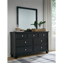  Signature Design by Ashley Lanolee B687 6 pc King Panel Bedroom Set IMAGE 3