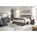  Signature Design by Ashley Drystan B211 6 pc King Bookcase Bedroom Set IMAGE 1