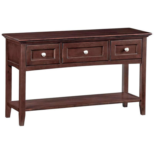 Whittier Wood McKenzie Sofa Table 3503CAF IMAGE 1