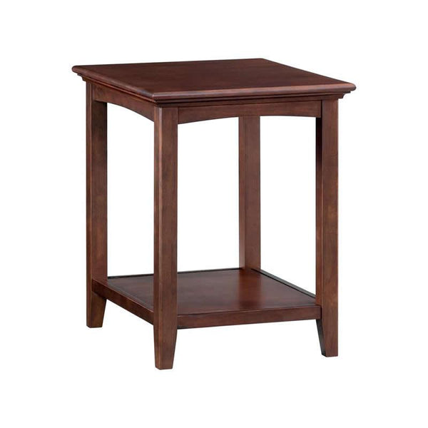 Whittier Wood McKenzie End Table 3498CAF IMAGE 1