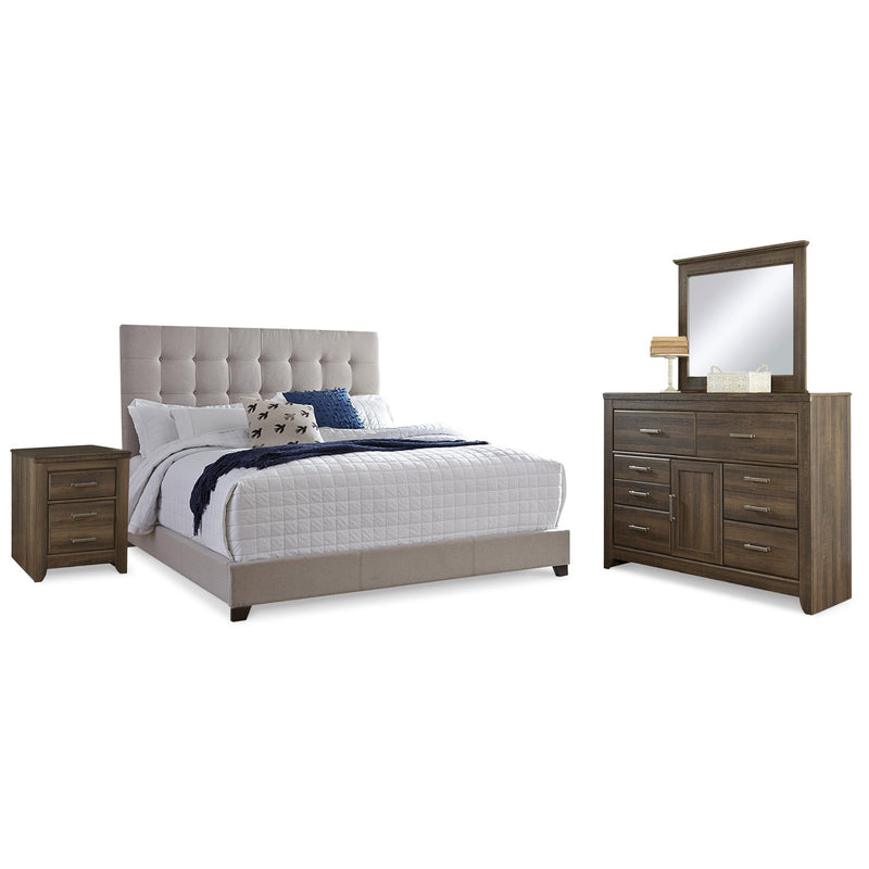 Signature Design by Ashley Dolante B130B8 6 pc Queen Bedroom Set IMAGE 1