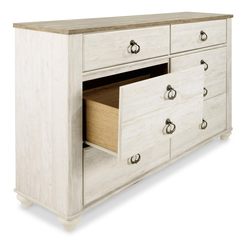 Signature Design by Ashley Willowton 6-Drawer Dresser B267-31